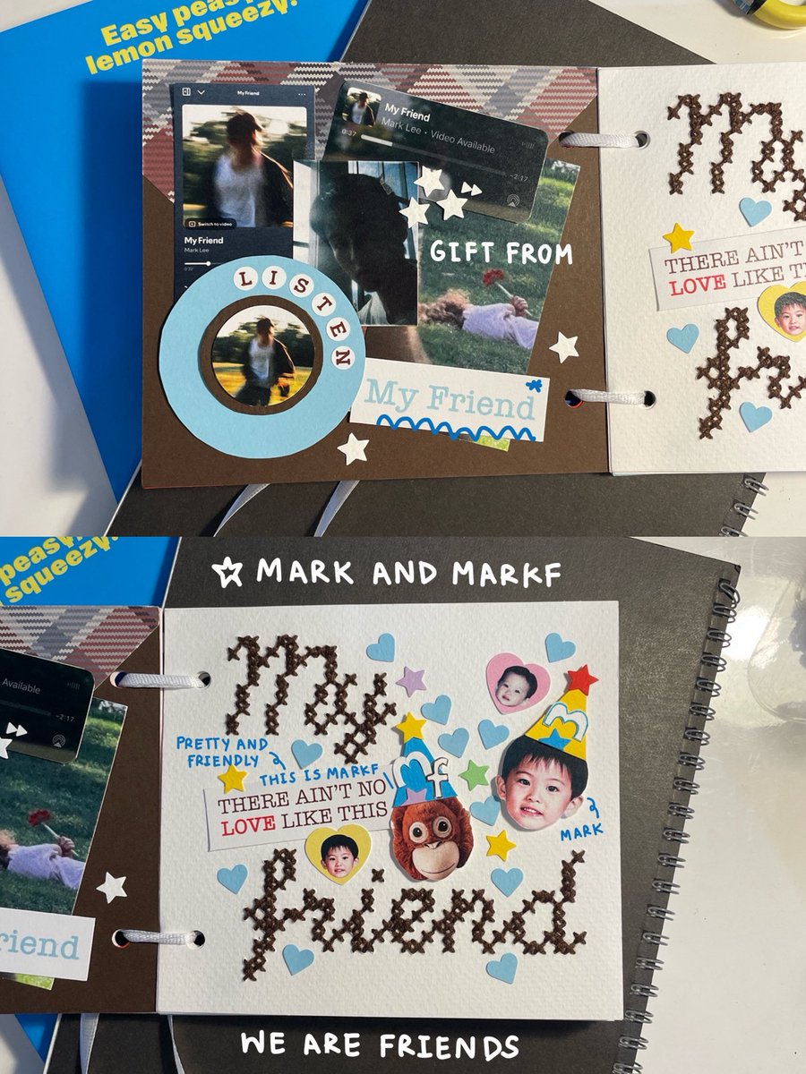 neverbeyourluv's tweet photo. zine📖 details

pls take your time 🏃🏻‍♀️‍➡️🕳️♥️
cuz **every page has a story
#MarkLee 
#마크리
#MyFriend_MarkLee https://t.co/IjQ2fzDXhs