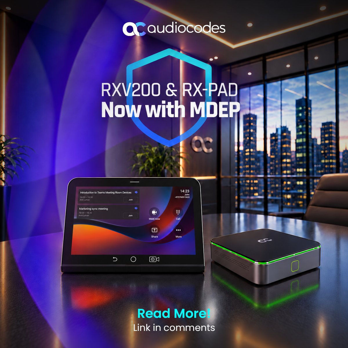 AudioCodes tweet picture