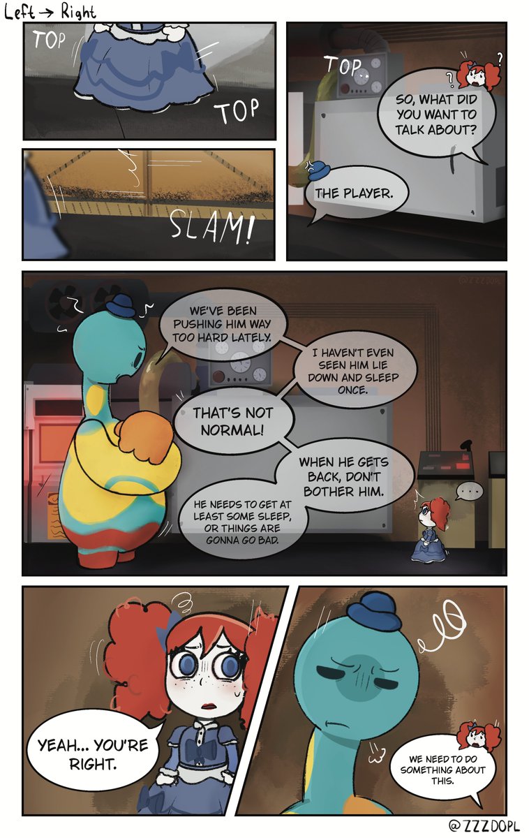 ZZZDOPL's tweet photo. #ドイプレ #PPT夢 #Doeythedoughman #poppyplaytimefanart

Page 8/?

Oh my god, you guys. I'm so sorry I disappeared for a whole month! 😭 The next comic part took forever. I tried to finish it fast, but I had too much stuff going on. Sorry for making you wait! https://t.co/GyY7w0SWF0