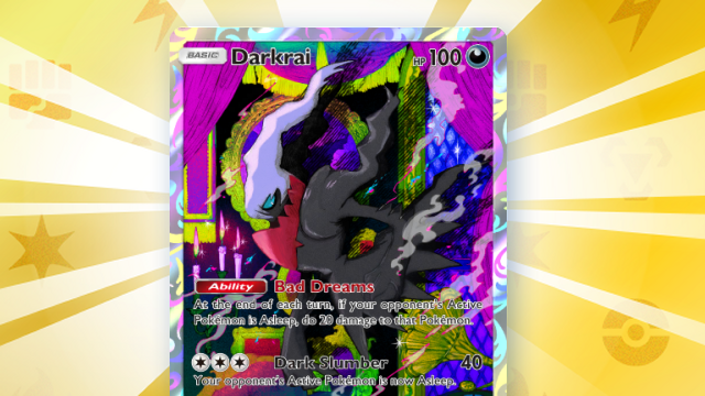 SerebiiNet's tweet photo. Serebii Update: Pokémon TCG Pocket has had its monthly refresh, adding Mega Charizard X cosmetic items to the Premium Shop

The Darkrai promo is also now available through the shop

Details @ https://t.co/NWlAdn5F0o https://t.co/mz9ocC8fCq