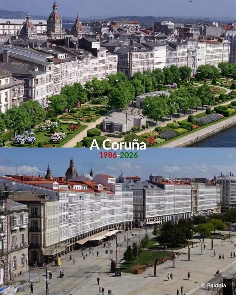 MaltratoPaisaxe's tweet photo. ¡QUE BONITO QUEDÓ!  

Quitamos os coches
Quitamos as árbores

#LaCoru https://t.co/06LPwIIUVv