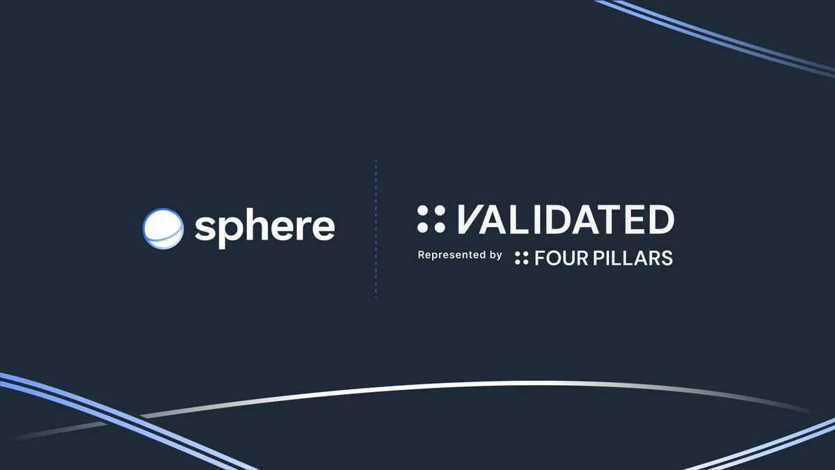 sphere_labs's tweet photo. Leading Asian research house @FourPillarsFP has joined the @Sphere ecosystem as a validator partner.

Beyond running a node, @FPvalidated brings Four Pillars' research and relationships to SphereNet, strengthening ties between the network and institutions in Korea and beyond. https://t.co/uNBT8aC0oa