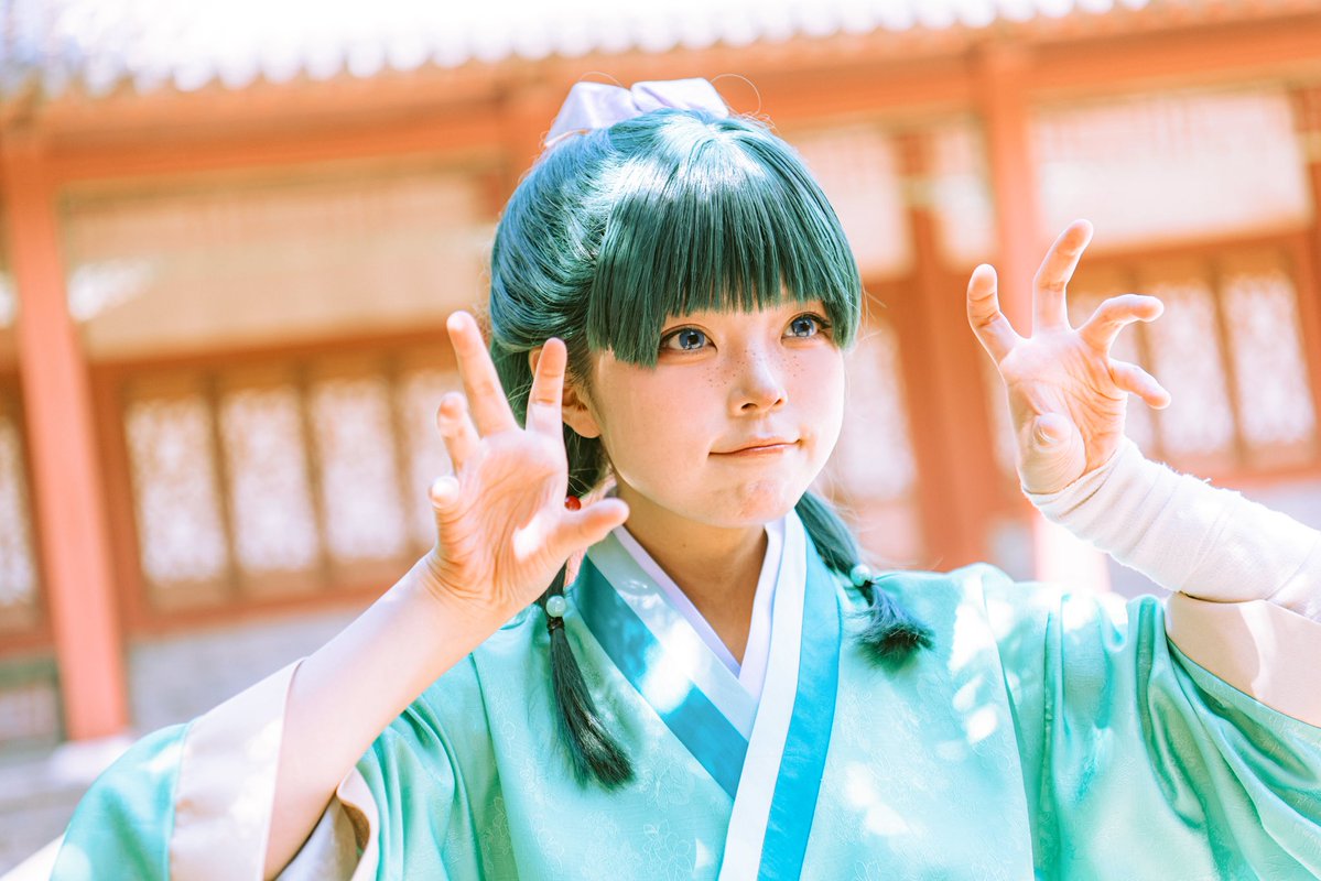 keke_kiki_'s tweet photo. 薬屋のひとりごと cos 

*ੈ𑁍༘⋆
       °❀⋆.ೃ࿔*:･ https://t.co/YxlPTfq7zD