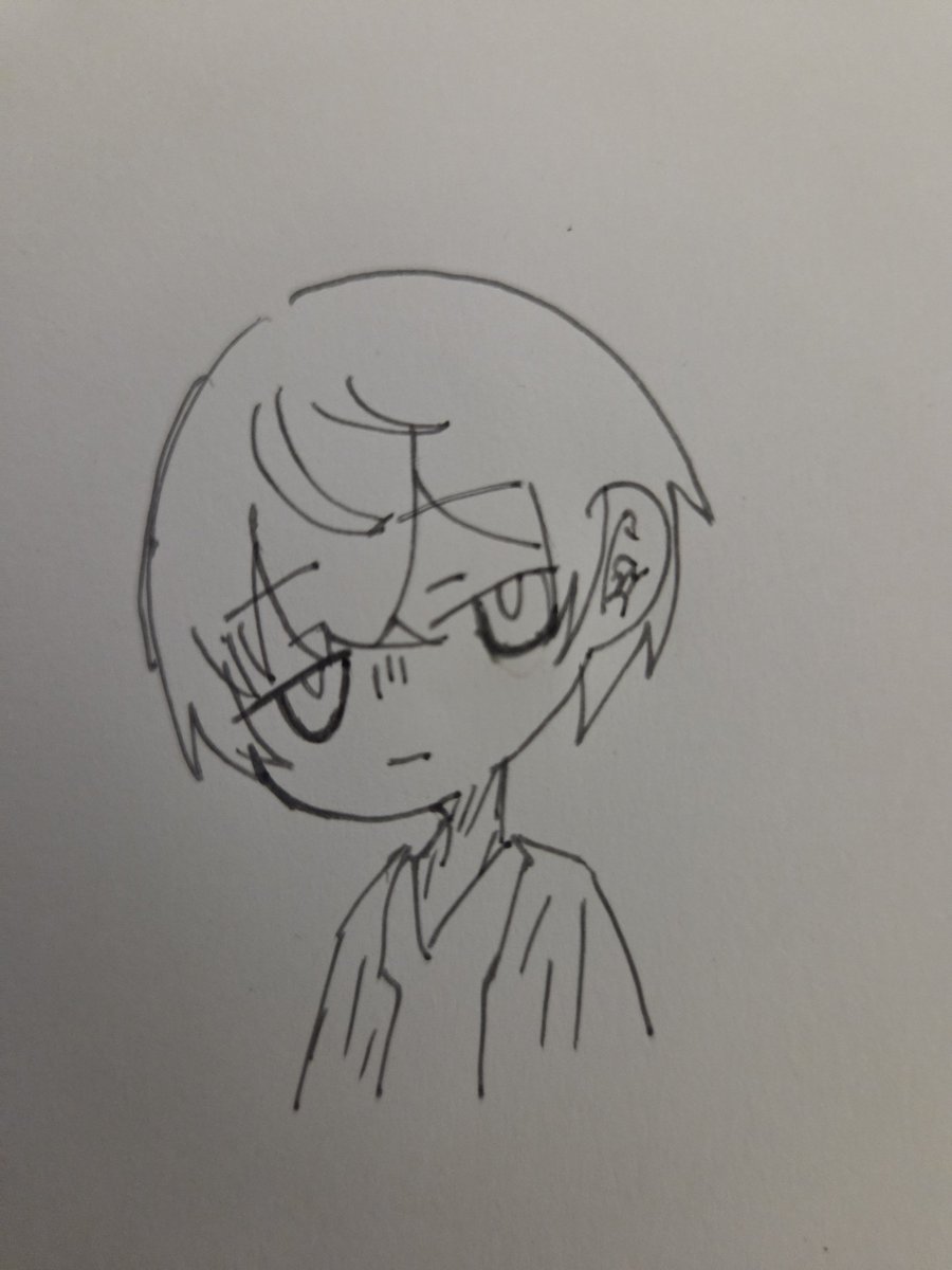nkhrstr_pappa's tweet photo. @menma_33 もう2人描いてみました https://t.co/TMwUv10Jki