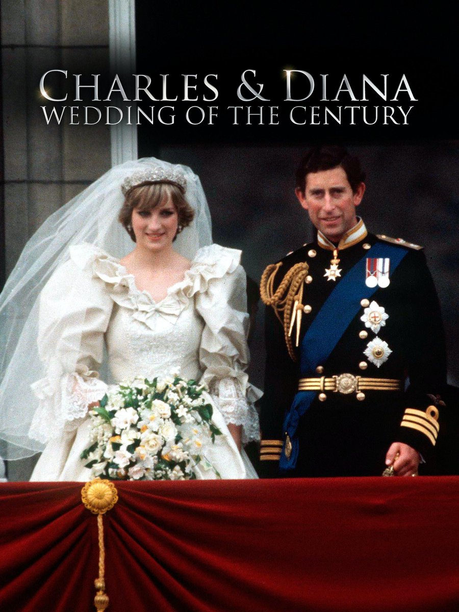 SoapCrushWorld's tweet photo. Charles & Diana: The Wedding of the Century

More details: https://t.co/lI67XyMgvT

#CharlesAndDiana #WeddingOfTheCentury #RoyalWedding #PrincessDiana #KingCharles #BritishRoyalFamily #RoyalHistory #IconicMoment #StPaulsCathedral #ModernHistory #RoyalRomance #HistoricEvent #Britain #RoyalFans #DocumentaryFilm

Charles & Diana: The Wedding of the Century captures one of the most iconic moments in modern British history, when Prince Charles and Lady Diana Spencer’s 1981 royal wedding drew an enormous global audience and became known as the “wedding of the century.” Their ceremony at St Paul’s Cathedral was widely viewed as a symbol of monarchy, spectacle, and fairytale romance.
