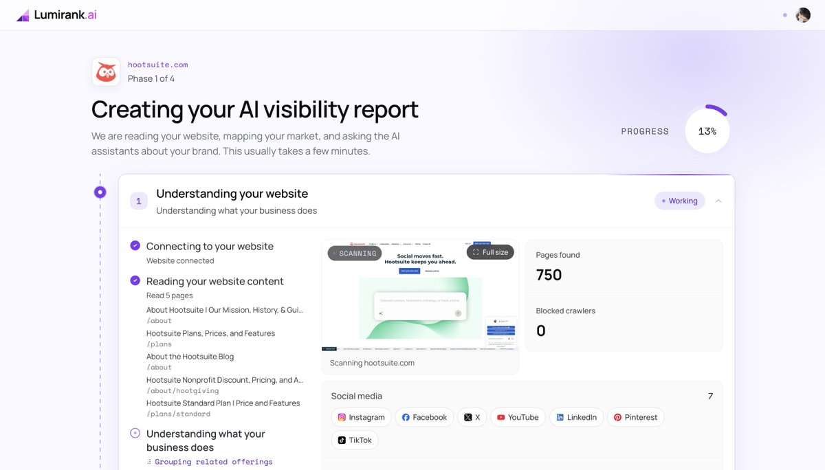 iambishakh's tweet photo. Did you know you can instantly know your AI score for free? SEO is not enough anymore - optimize your website for AI agents. 

https://t.co/9zV5LqpCCt https://t.co/UixrdZOX6M