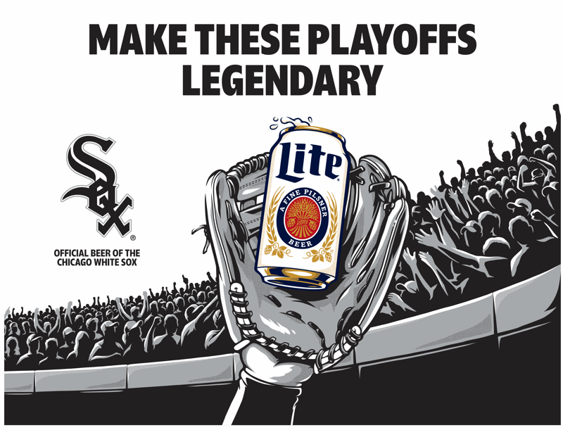 KoernerDist's tweet photo. Good Luck to the @whitesox in the playoffs today! ⚾ 🍺
.
.
@MillerLite  #playoffs #baseball #chicagowhitesox #playball
21+ | Drink responsibly. https://t.co/0dvJLQWZev