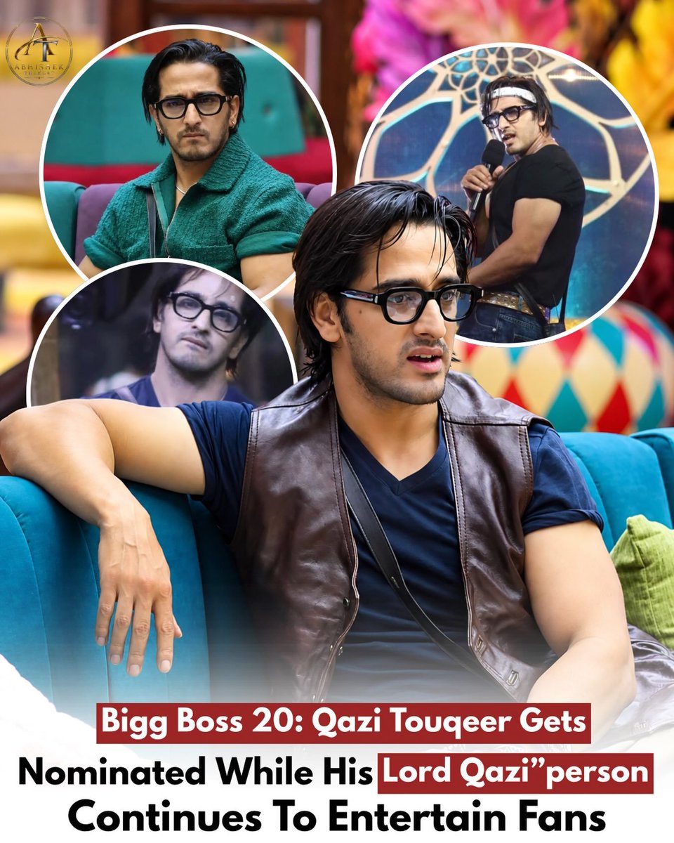 _kudi_kashmiri's tweet photo. Qazi Touqeer came to BB20 for the audience, and he is giving this journey his blood, sweat and soul. His lifeline isn’t something he can casually give away he owes his audience the fight, the entertainment and the journey they came to see. He was right to stand firm. 

VOTE FOR QAZI ON JIOHOTSTAR