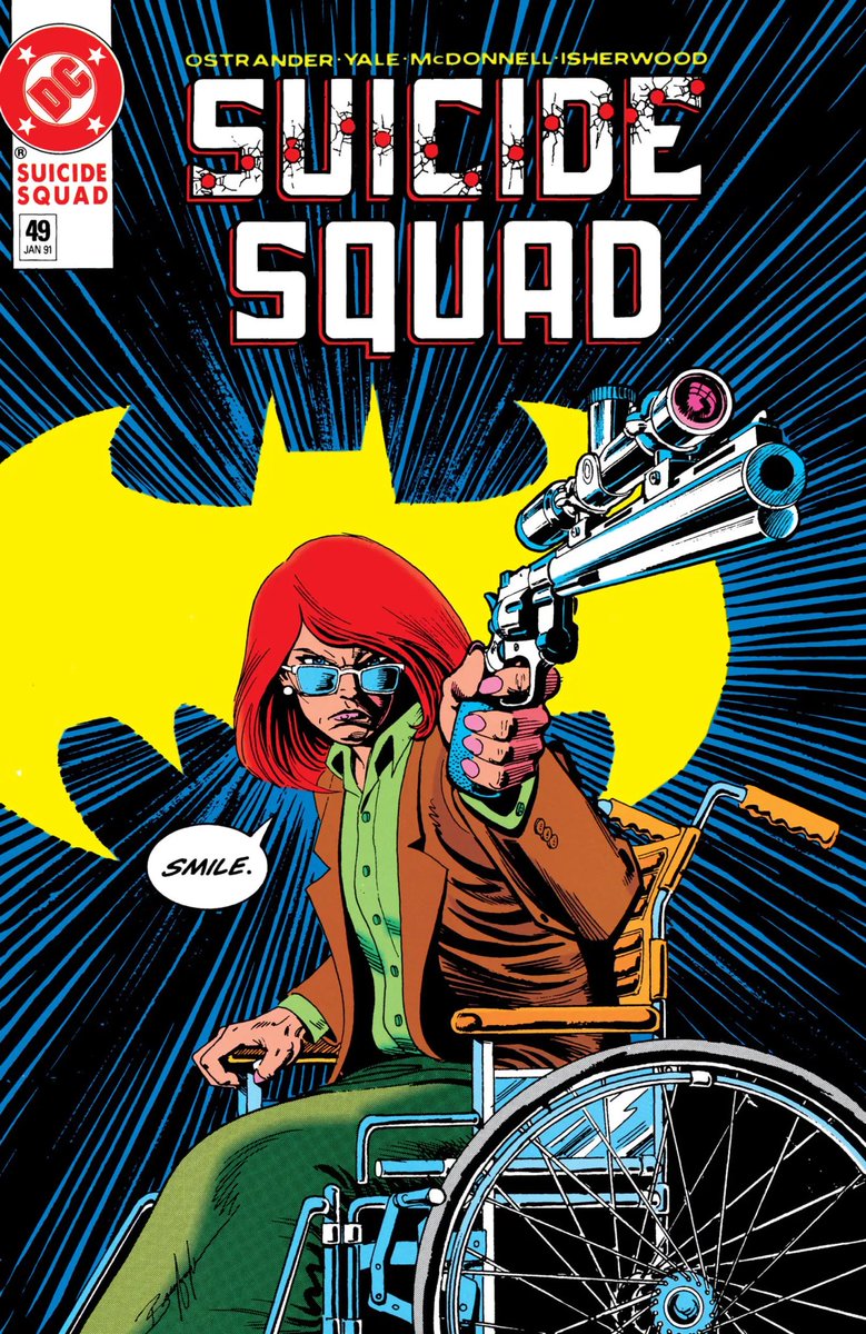 Babsfavorite's tweet photo. “Barbara doesn’t exist outside of the batfamily” yet she’s been on the suicide squad and JLA, founded the most famous and impactful all female superhero group, and has consistently headlined multiple stories without any other batfamily member https://t.co/HptRlGgi8x