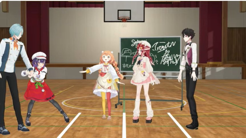 setsu_sky_moira's tweet photo. えー、一枚目から順にすぺしゃーれ3D体力測定での
・どっちが先に行くかで争うそますず
・トラウトの手を上げさせたいがフィジで負けるすず菜
・殴り合うそまべり

となります。家族感が可視化されて割と幸せで死にそう https://t.co/pGt2kffwQW