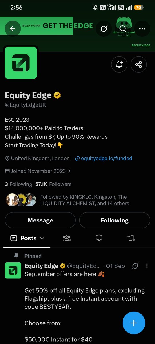 JJ0rske's tweet photo. @DivineUiX @bnf_trades @EquityEdgeUK @kingstonpips @OnlyLuso @Danieltrades All task Done and completed successfully 
@HOPEPlCS @solamentejoy https://t.co/zyGSNBAmSE