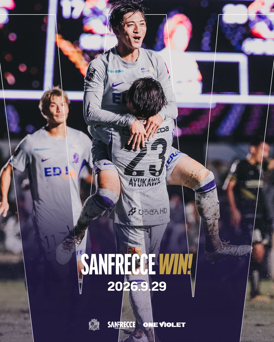 sanfrecce_SFC's tweet photo. 𝗪.
#sanfrecce #ONEVIOLET #ルヴァンカップ https://t.co/Yziwd8vLGW