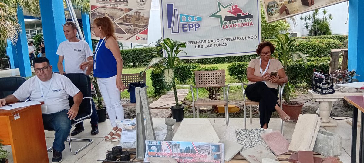 OPrefabricados's tweet photo. La UEB @EPP_Cuba Las Tunas participó en  la Feria de Negocios y Oportunidades que se realizó los días 26 y 27 del presente mes. Se firmó cartas de intensión, evaluar ofertas, estudiar propuestas e iniciar procesos de contratación.
#EPPEnTransformacion
#PrefabricadoPresente https://t.co/z2wsINgYom