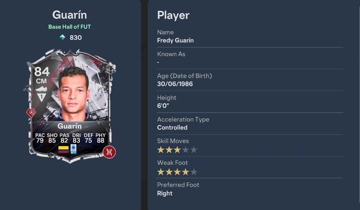FUTWIZ's tweet photo. Time to try him out 👀

Yes I spent 7.5K to put roles on him https://t.co/soAJvxZt9I
