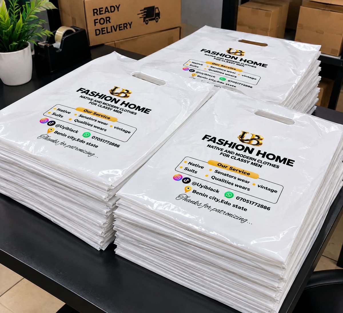 Paulken_edit01's tweet photo. We designed &amp; printed this nylon for a fashion brand. 👕
Clean. Classy. Premium.
 Your packaging speaks before your product does.
Paulken digital got you covered 
 Let's brand yours right.
DM to order https://t.co/NYnrQI3Grq
#PaulkenDigital #PackagingNG #NylonPrinting #Branding https://t.co/b1ckYVaIWb