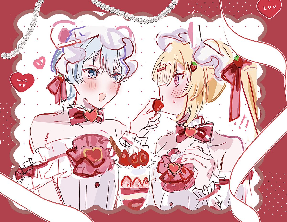 n48_or's tweet photo. コラボ嬉しいの落書き🍓 https://t.co/U5avO6V36d