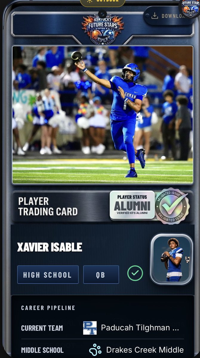 KYFUTURESTARS's tweet photo. Three College Coaches outside of Kentucky that received my email about our Kentucky Future Stars App/Platform reached out to me and said “Sir this is an Awesome tool for us to know exactly who your guys are from a distance”! 
I said thank you we do our part to help create opportunities for our guys, He said “do you think someone will try to copy or duplicate this great idea”? 

I said when you’re a trendsetter you can expect someone will always be looking to duplicate an effective idea, matter of fact I’m sure people are already working on copying our thought process in this regard ‼️
#Brotherhood #Trendsetter🏈🏈