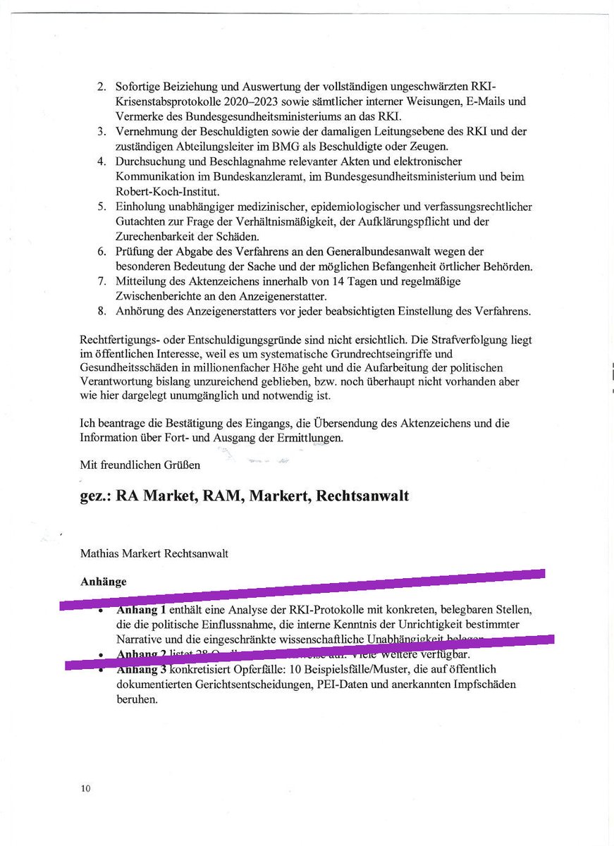 MathiasMarkert's tweet photo. "Bei normaler Influencawelle versterben mehr Leute als bei Covid-19"!
Hach ja ... das ist auch einer meiner Lieblingssätze!
(Ermittlungstaktisch gemeint!!)!!
Und solcher Lieblingssätze habe ich viele inzwischen ...

Fragt mich mal, was Staatsanwälte sagen und schreiben, wenn ich denen diese Sätze vorhalte ... es ist einfach genial. 😃😃😌😌
Ich mache weiter und ich kriege die vor Gericht. ALLE.
Mit Euch und Eure Hilfe oder halt ohne, wie es aussieht.
Egal, aber es wird. 
"Man" muss halt nur was tun:
Strafrechtliche Aufarbeitung "Corona Pandemie"!
Ich habe gegen Merkel, Scholz, Spahn und Lauterbach Strafanzeige gestellt wegen des Verdachts folgender Straftatbestände:
Körperverletzung, gefährliche Körperverletzung, schwere Körperverletzung und Körperverletzung mit Todesfolge, §§ 223, 224, 226, 227 StGB, auch in der Form der Körperverletzung im Amt und durch Unterlassen, §§ 340, 13 StGB und anderen.
https://t.co/iAM7z3FBsT
X
https://t.co/lqlnv6lFfB
fb
https://t.co/pgi8cz62kG
telegram
https://t.co/wDKII8Umqr
instagram
https://t.co/FLxzUIc5PG