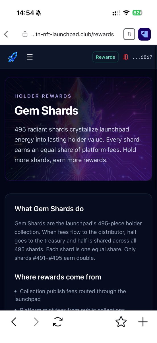 cryptojays's tweet photo. @_Canada804 @Ninjars_ Nice win! It’s a nft which allocated a share of revenue from @etn_nft_launch to holders https://t.co/navudwxzfm