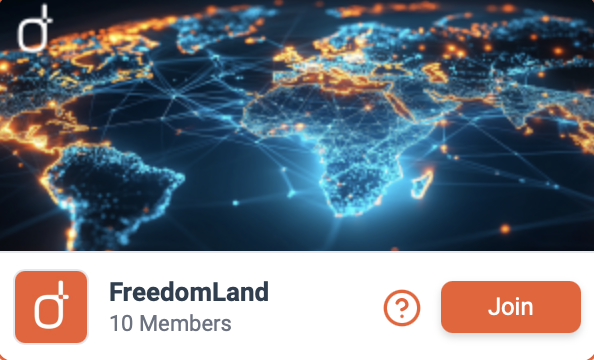 diode_chain's tweet photo. 🚀 This Diode Zone is live on the Discover Page!

The "FreedomLand" Zone is a great example of users creating their own, secure space in Diode Collab to connect, share, and collaborate!

Start a Zone, grow a community, and keep it all end-to-end encrypted on Diode Collab™💬 https://t.co/jWvl9epxuH