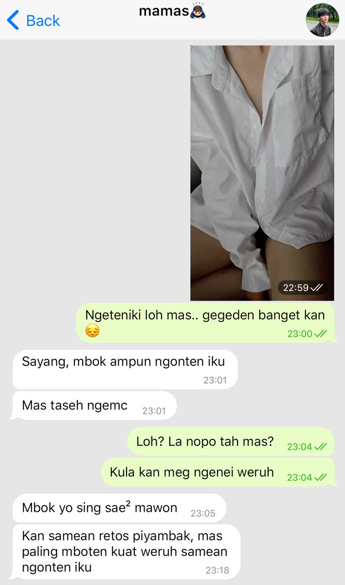 southernwinnds's tweet photo. Syoli dalam keadaan kromo

Jaemjen three tweets au
⚠️ saru, jorok, dirty talk, full Jawa, 🔞 https://t.co/opPmBmgSeP