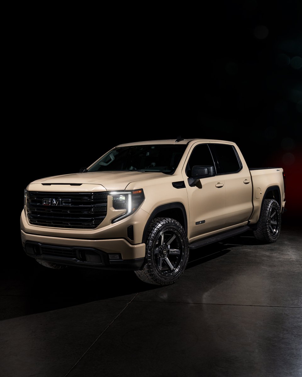 4PlayWheels's tweet photo. Clean, bold, and built to stand out.

22x10 4PLAY® Wheels 4P63 paired with 33x12.5x22 @nittotire on this GMC Sierra Elevation

#4PLAYWheels #GMCSierra #ChevySilverado #AT4 #ChevyTrucks https://t.co/kQhyj8OK6X