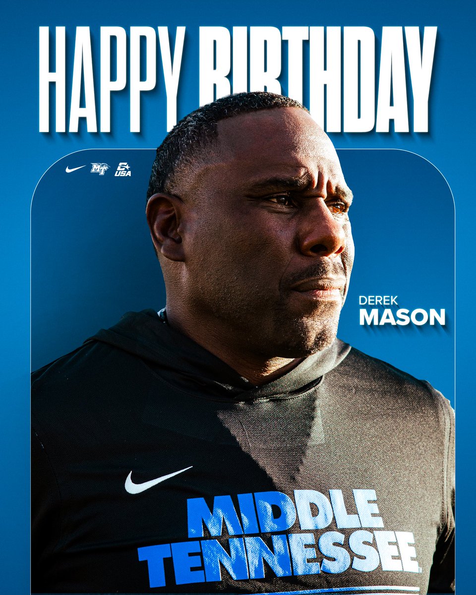 MT_FB's tweet photo. Happy Birthday @CoachDerekMason! 🎉 https://t.co/yldkzybo55
