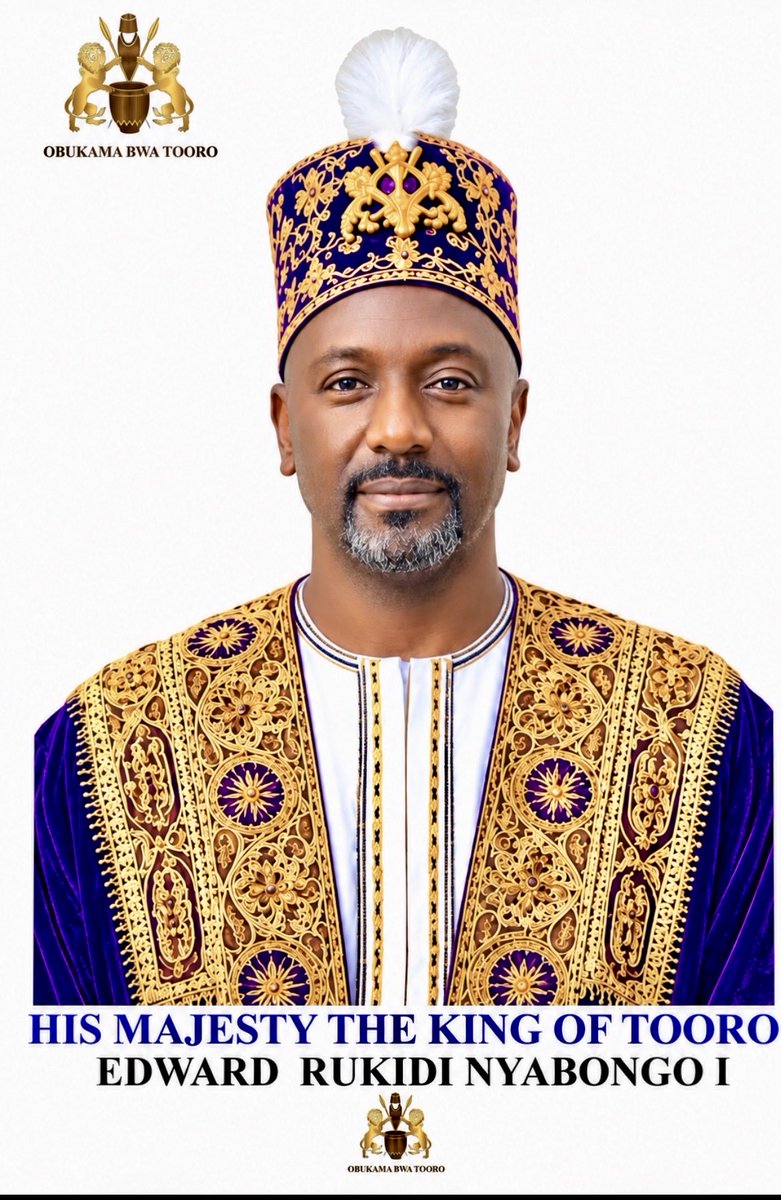 mukulaa's tweet photo. Heartfelt congratulations to His Majesty Edward Rukidi Kijanangoma Nyabongo I, Omukama of Tooro, upon ascending the throne of his ancestors.

Kingship is more than a crown; it is a sacred covenant between history, the present generation and those yet unborn. May His Majesty’s reign preserve the dignity, culture and treasured traditions of Tooro while advancing education, unity, innovation, enterprise and prosperity.

May he lead with wisdom, humility and compassion, strengthening the bonds that unite his people and building bridges across Uganda and beyond.

May Almighty God grant His Majesty Edward Rukidi Nyabongo I wisdom in counsel, courage in leadership, good health and a long, peaceful and prosperous reign.

Long live the King! Long live Obukama Bwa Tooro!