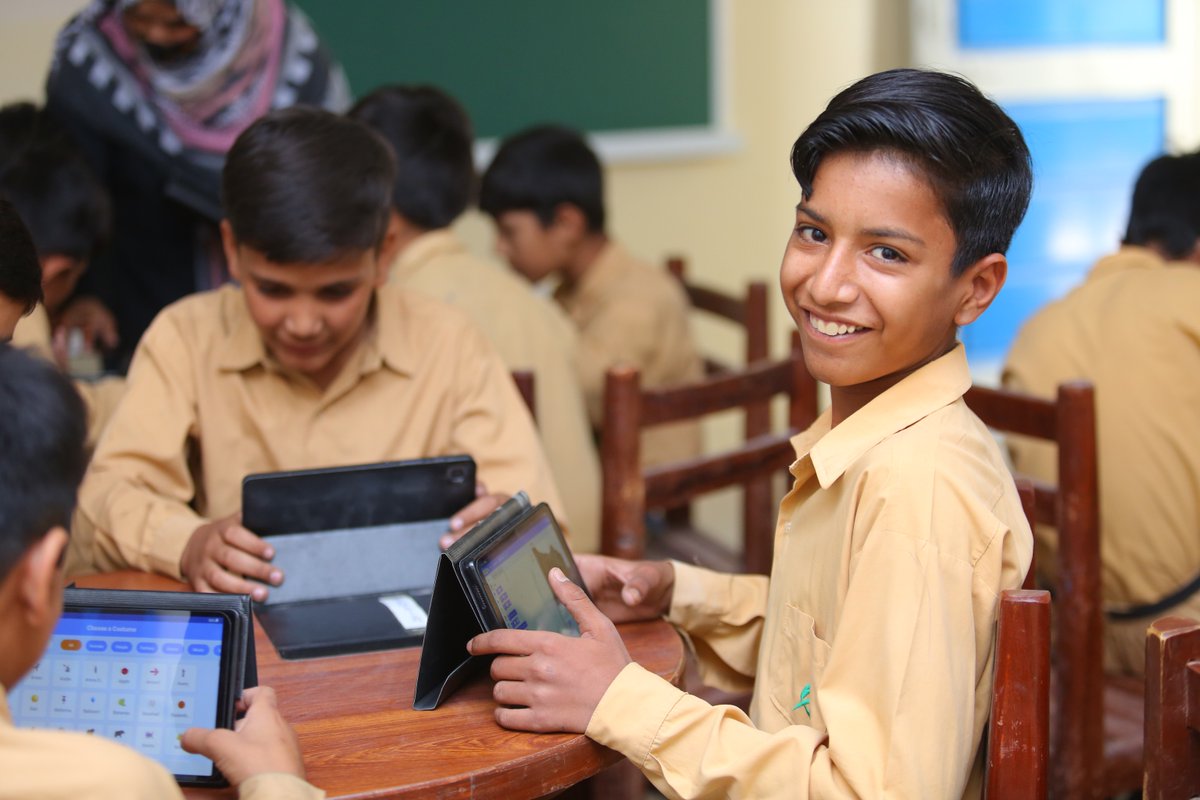 TCFPak's tweet photo. In a world increasingly shaped by technology, digital skills are becoming essential for the future. Through TCF’s Digital Learning Programme, students build digital literacy and confidence in using technology, preparing them for higher education. https://t.co/p7ztm2bBD6