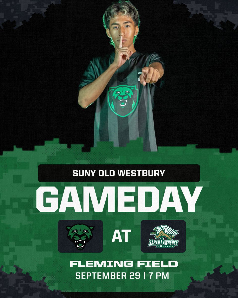 OW_Panthers's tweet photo. IT'S GAME DAY!

The Panthers hit the road to take on Sarah Lawrence at 7pm at Fleming Field.

#GoPanthers #PantherPride #OWAthletics https://t.co/5vONCJSmJJ