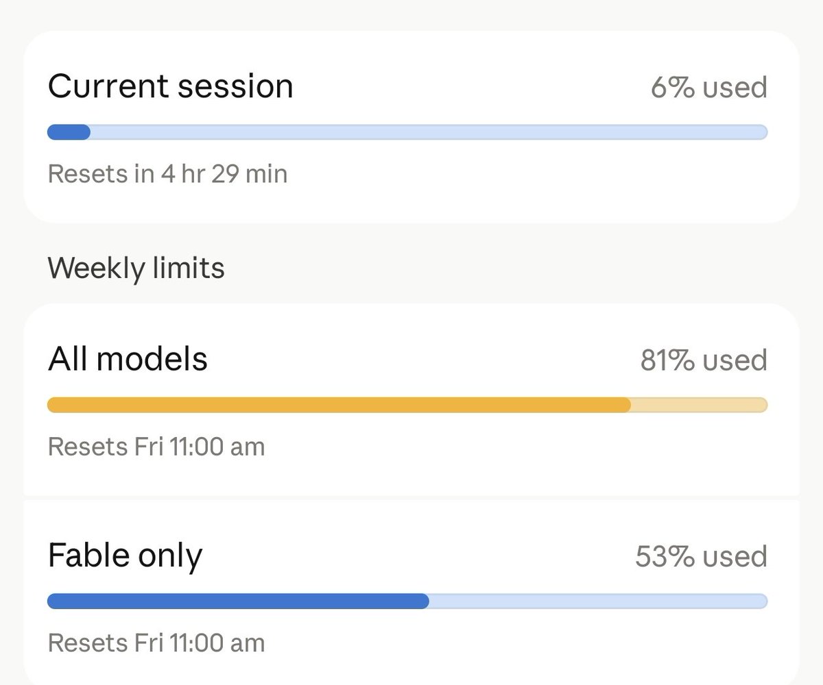 ahhingvgFamous's tweet photo. @anulagarwal Two day... The bad thing is.... 5 hour. And no reset like codex.... So... If codex have better and ussage can last longer, we still love u Open AI https://t.co/uPfp9QuBat