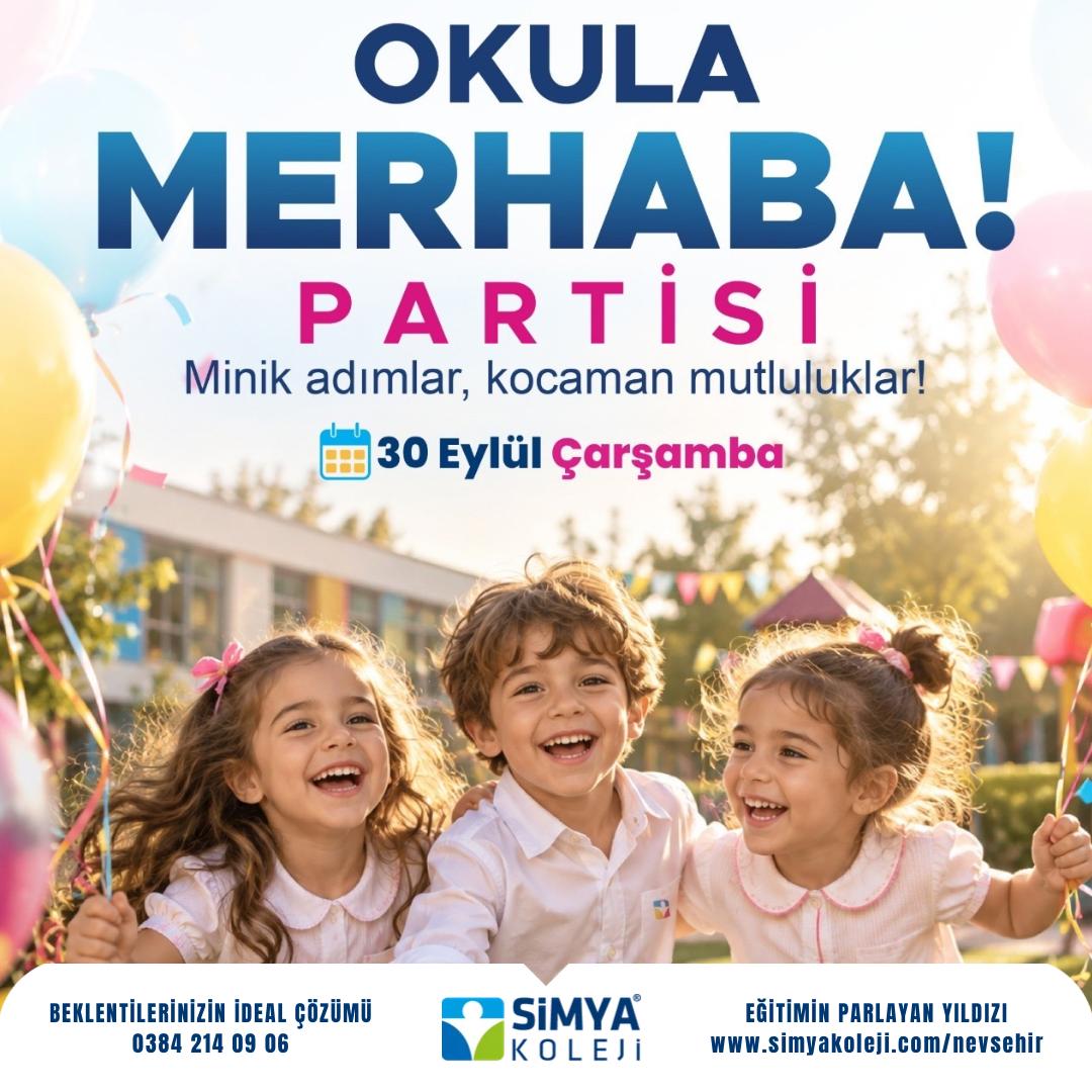 nevsehirsimya's tweet photo. 🎈 OKULA MERHABA! 🎈

Yeni eğitim dönemine minik adımlar, kocaman gülümsemeler ve bolca mutlulukla başlıyoruz! 💙💚💗 https://t.co/O8iiTMs2nz