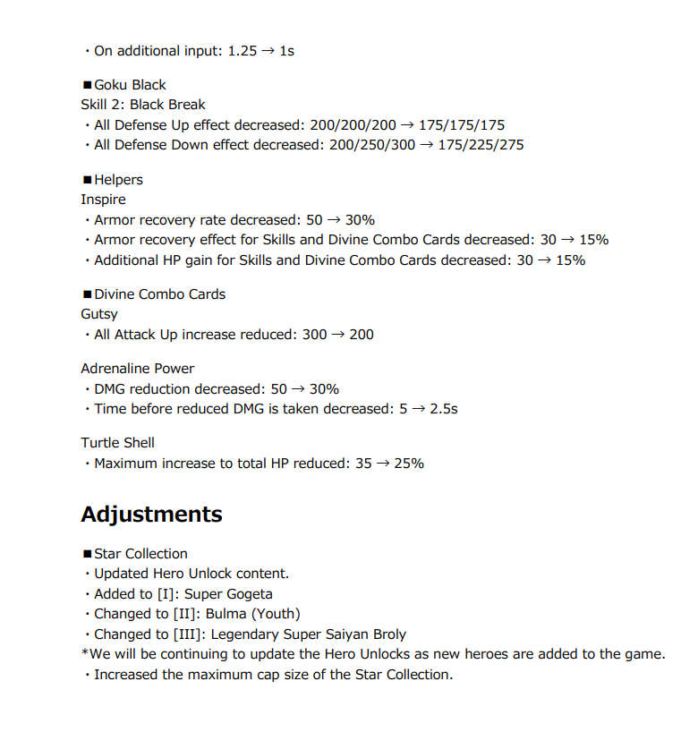MGR_Chille's tweet photo. Gekishin Early Access Patch Notes
KALE BUFFS 
This content has been produced with the support of the Squadra Creators Program. https://t.co/TOnBT7oxIO