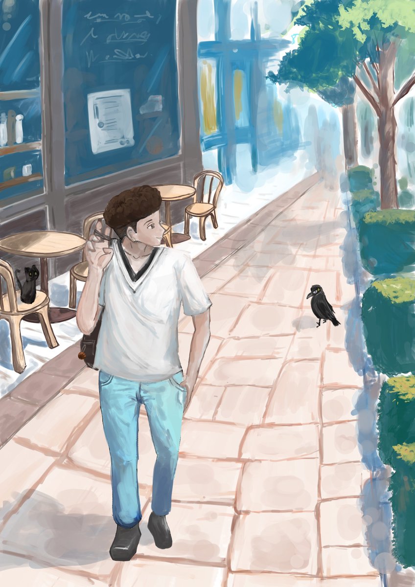 shiomameo's tweet photo. #今月描いた絵を晒そう
2回目の晒しです✨️
振り返ると厚塗りにチャレンジした月でしたね〜🤗

色々練習したいので、10月は違うテーマを設定して進める予定ですっ🔥
よかったら見てやってください〜🐢💨💨 https://t.co/Ze5nIpOKLV