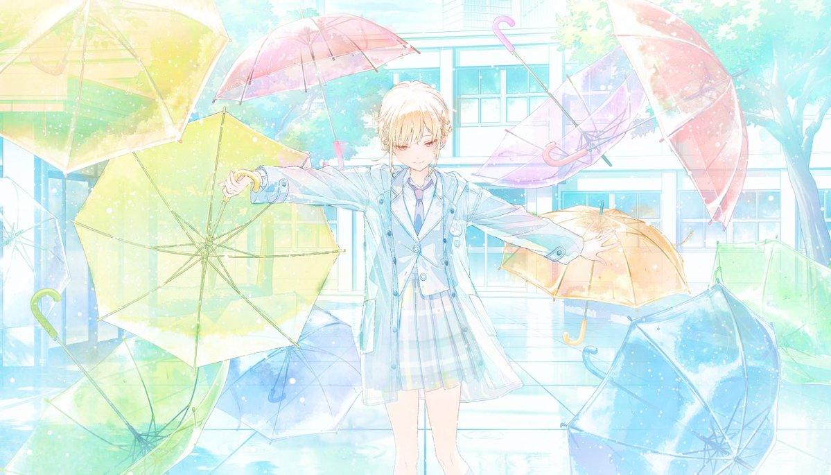 piyanokeys's tweet photo. THE  UMBRELLAS  🌈COLORED  AFTER  EVERY  ♡UNIT   AAAA  AAAAAAAA🎉🎉🎉💙💙💙💙 https://t.co/BZZNyHBYCl