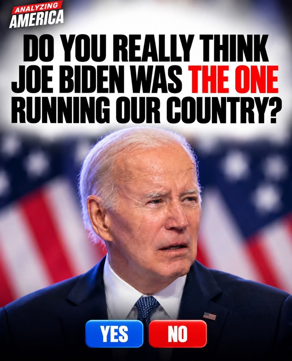 Angie313FA's tweet photo. Do you really believe that Joe Biden is the one who truly governs our country? https://t.co/AzAQaHl0ow