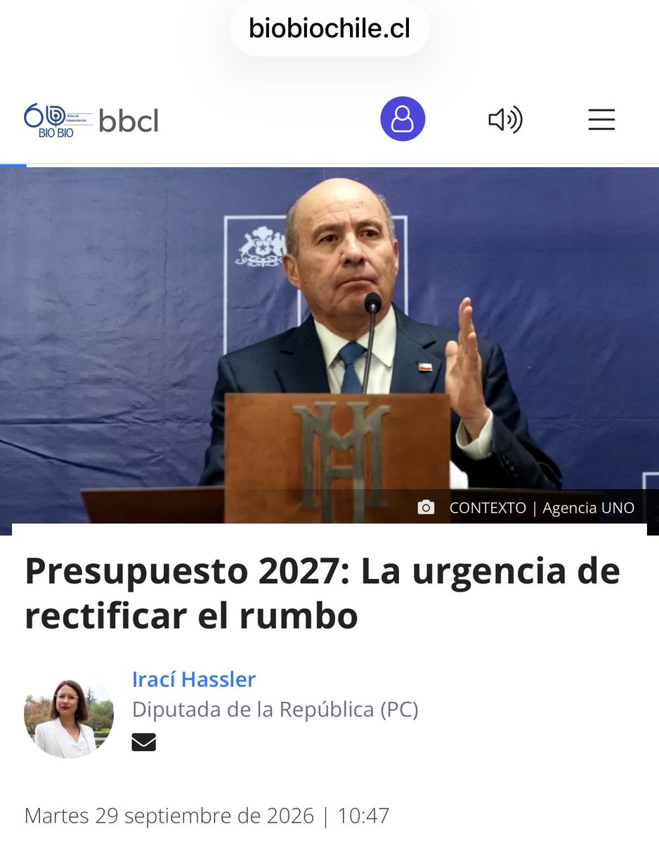 mariseka's tweet photo. Muy buena columna de opinión de la compañera @IraciHassler que se publicó hoy en @biobiochile.

Lectura recomendada:
https://t.co/IjxEhfZyV3 https://t.co/xW2jT17X0T
