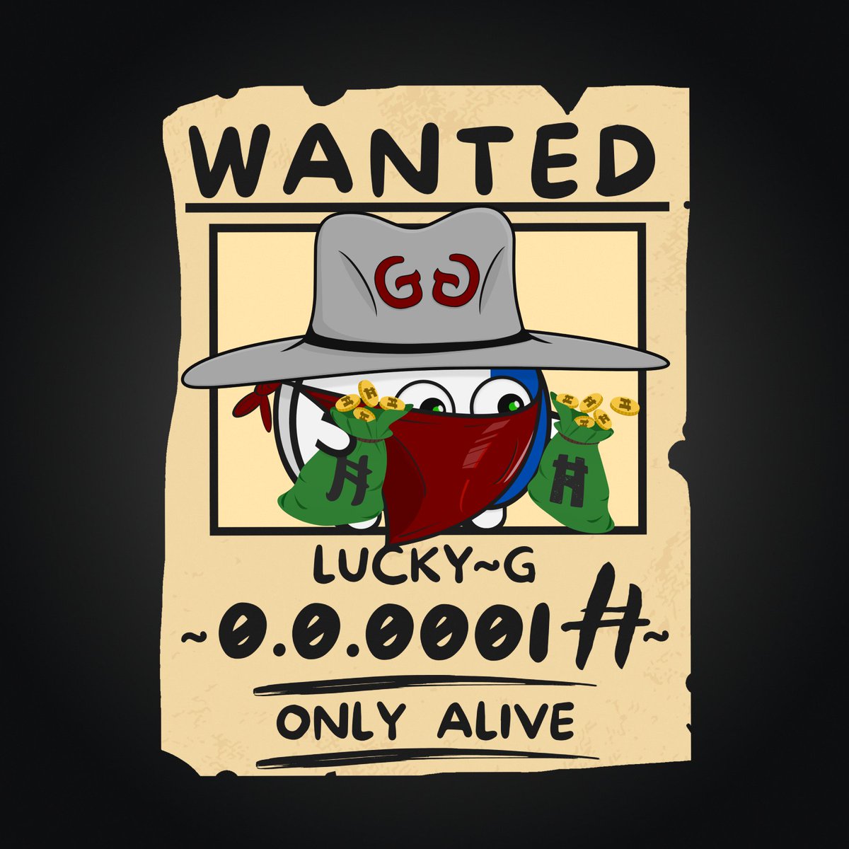 Gumini_Lab's tweet photo. WANTED! 🤠🌵

Lucky~G
ONLY ALIVE!

The Old West has another Gumino on the loose! 😂💰 https://t.co/b4TnGrphDv