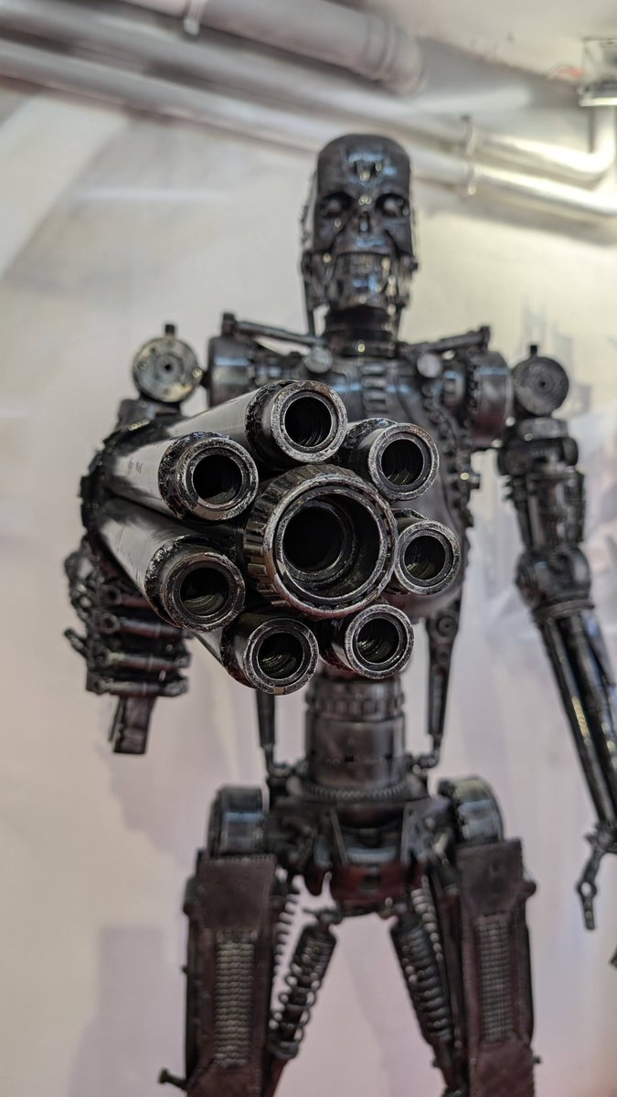 SingingLehrerin's tweet photo. #AlphabetChallenge #WeekMforMachinery
Steel Art Museum, Prague https://t.co/RwetAE3tle