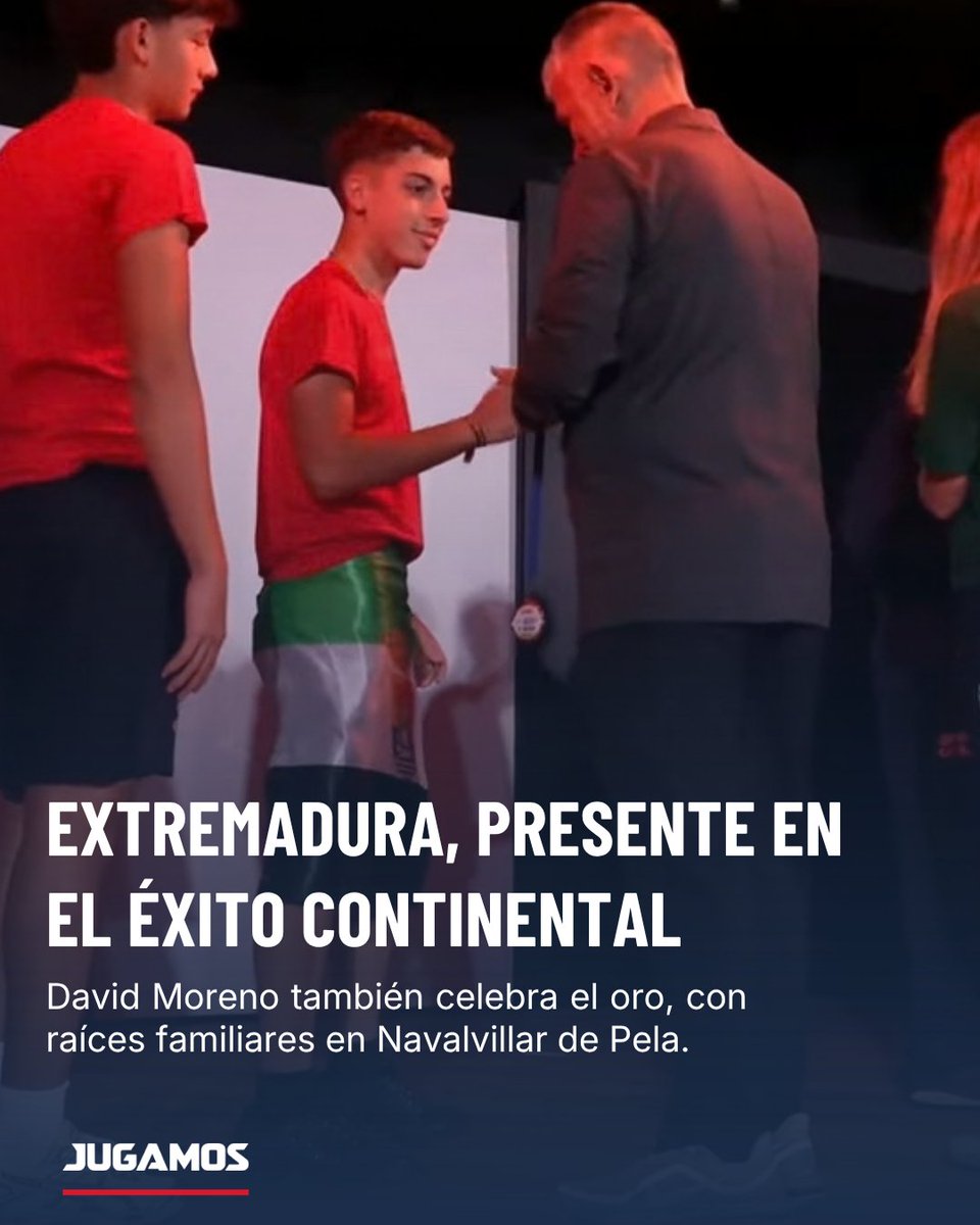 Jugamosdeporte's tweet photo. Con presencia extremeña gracias a David Moreno, con raíces en Navalvillar de Pela. https://t.co/b6WsdFpLKv