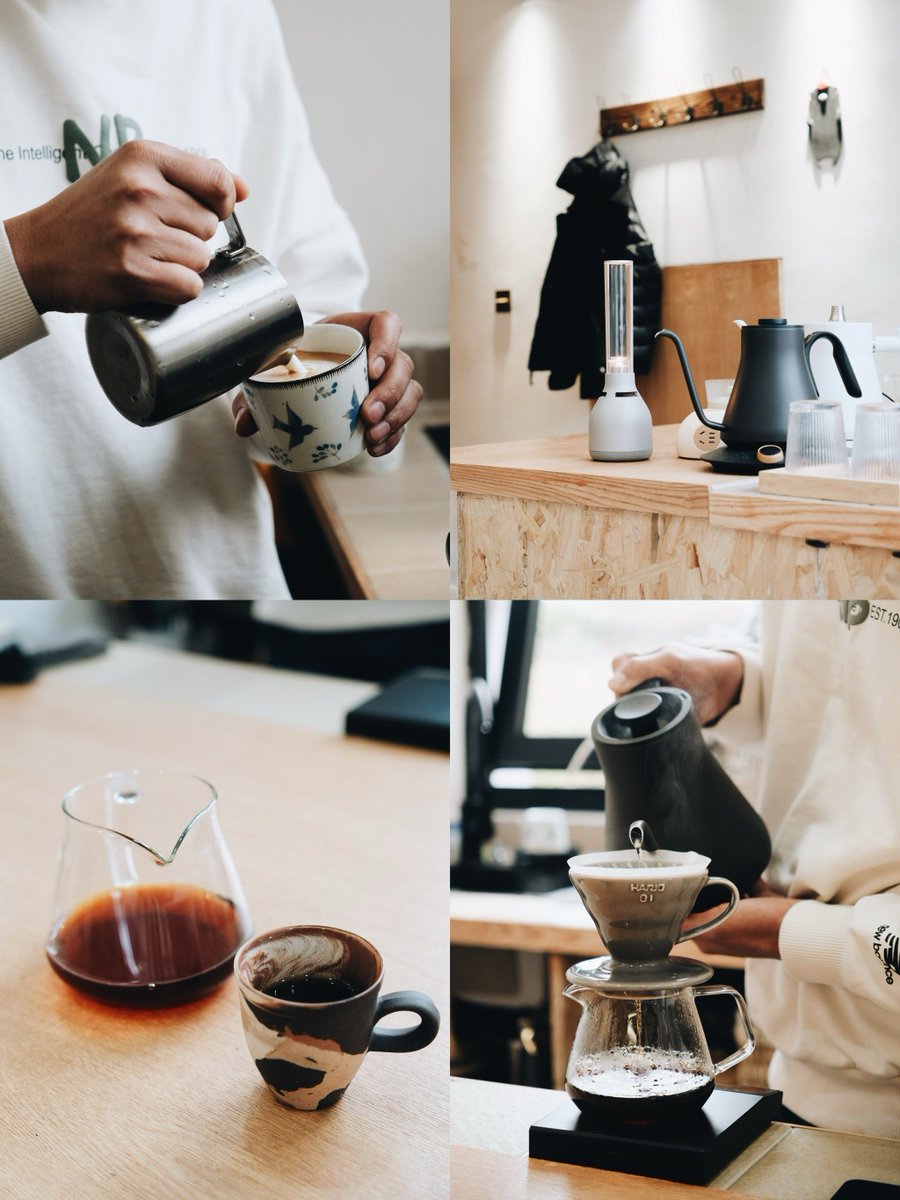 LessieDebaets's tweet photo. Tried the zero-waste coffee station at the new urban café! No disposable cups, baristas hand-pour with local beans—game-changing tiny daily win for sustainability.， https://t.co/2fwjn6i2Ms