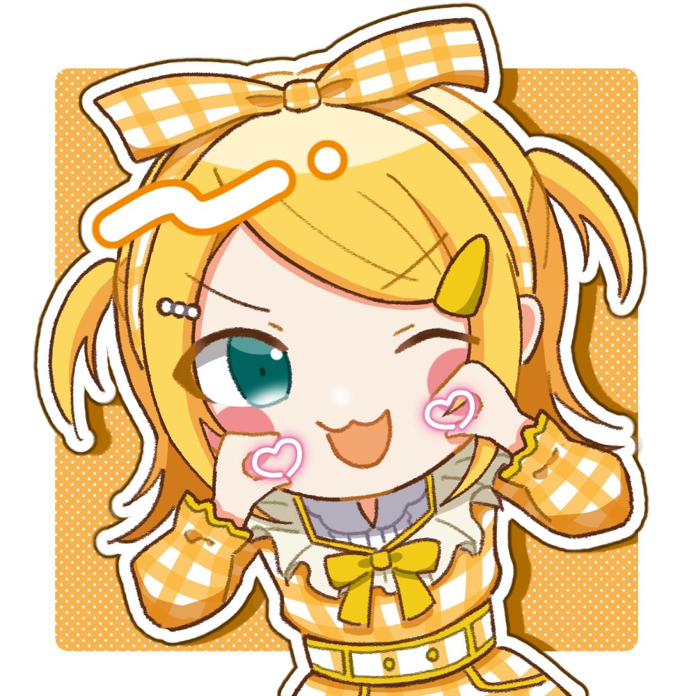 Hilbert_108_'s tweet photo. リンちゃん🍊🧡🧡🧡

#VOCALOID #鏡音リン https://t.co/6aIMmb6Lm0