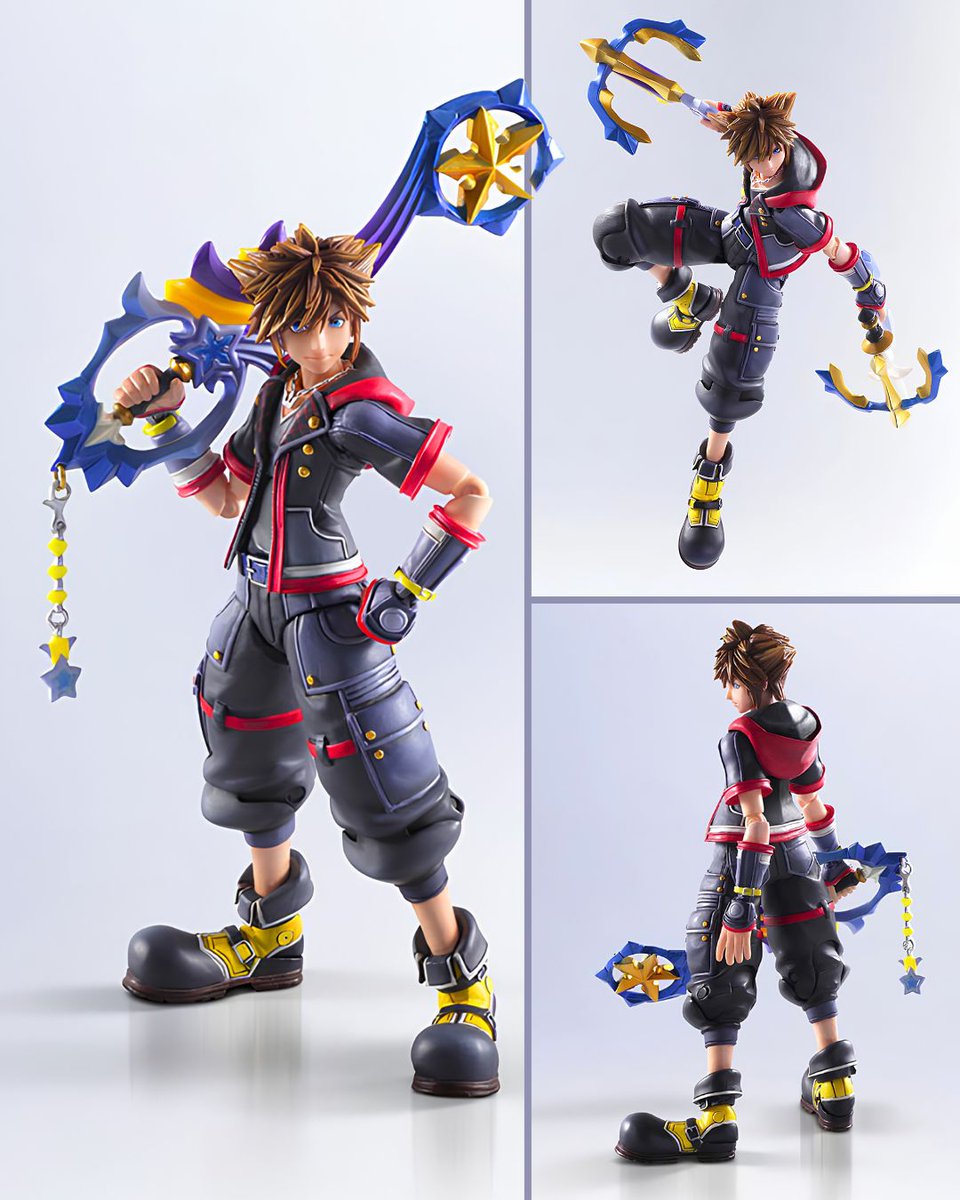 mecchaJP's tweet photo. 🗝️💙 Sora is ready for his next adventure! 
Kingdom Hearts 3 - Bring Arts Figure - Sora ✨ Check it out on meccha-japan!
🔗 Link in Bio!

#KH #KingdomHearts #Sora https://t.co/IAIOgXpRIF