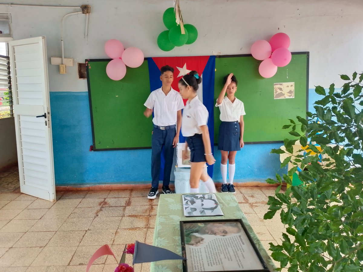 Yirlemaisi's tweet photo. Se realiza hoy las elecciones pioneriles en todas las escuelas de nuestro municipio #Maisí, en homenaje al pionero mártir Paquito González Cueto.
#TenemosMemoria https://t.co/MVeQ2L3dgb
