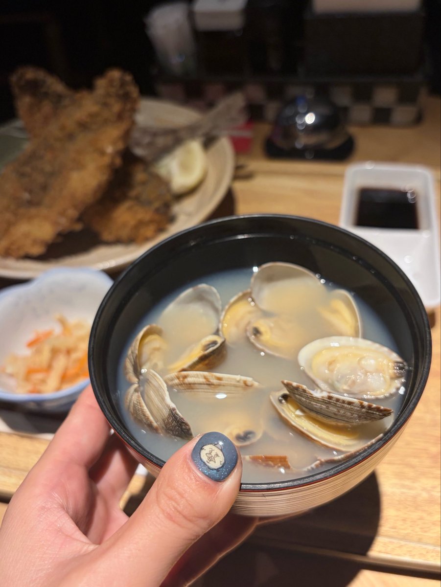 catchanman's tweet photo. お休みの日に湯らっくすさんにお邪魔しました🧸♨️
ゆっくりお風呂とサウナに入って激ウマアジフライ定食いただきました！
定食のセットの汁物が貝汁✨
貝のツーンとした感じが…な‼︎

タイミング合わずシアターアウフグースは受けれず…うちださんの回参加したかった😭
ｽﾊﾟｯｽﾊﾟｯ…♪ https://t.co/rwnMQNvtjy