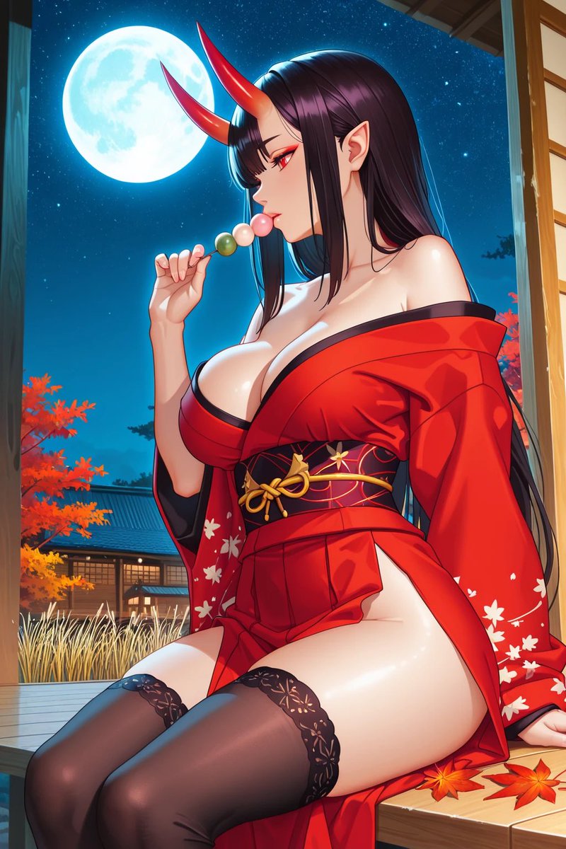 yasuda_fire's tweet photo. 鬼娘 × 月見

#AIイラスト #AlArt 
#鬼 #Oni #Yokai #鬼娘 #Onigirl
#月見 #秋 https://t.co/KquxsRK2Ih