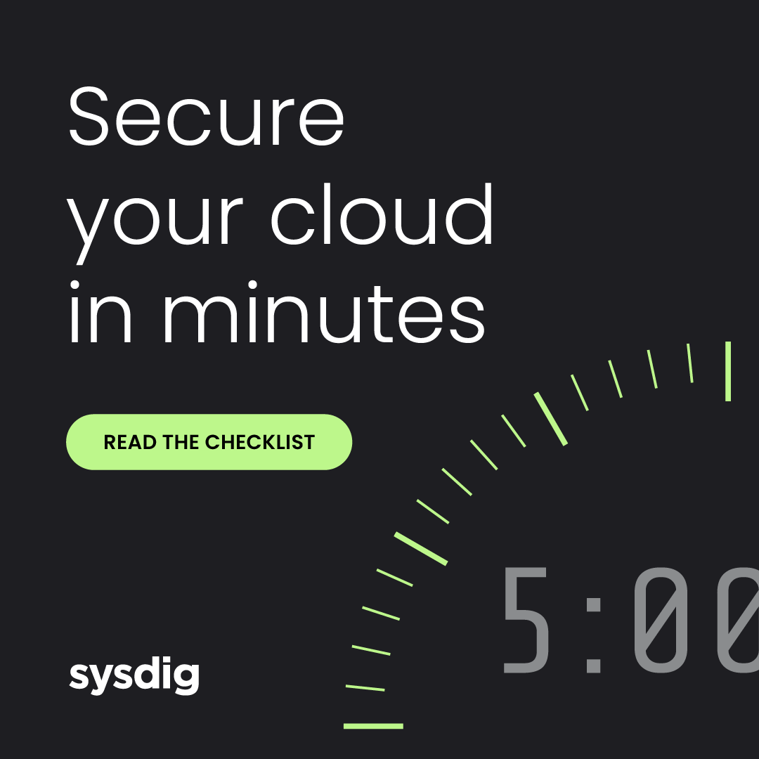 sysdig's tweet photo. A typical cloud attack takes 10 minutes. The median dwell time for on-premises threats is 16 days.

Those two numbers explain why cloud defense needs its own benchmark.

5 seconds to detect. 5 minutes to triage. 5 minutes to respond.

Download the 555 Benchmark whitepaper: https://t.co/kni509iBj4

#CloudSecurity #RuntimeSecurity #CDR #CNAPP