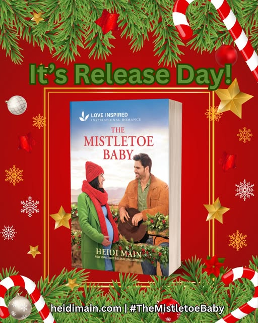cps1950's tweet photo. Congratulations Heidi Main! THE MISTLETOE BABY is NOW available!
https://t.co/SMy6zGmDM8
Read the 1st ch: https://t.co/PxVQ9qT0C2
#TheMistletoeBaby #HometoEvermoreRanchSeries @HeidiMain @HarlequinBooks #loveinspiredbooks #releaseday #October2026 #newbooklaunch
#newrelease https://t.co/u8RN5DfX3o