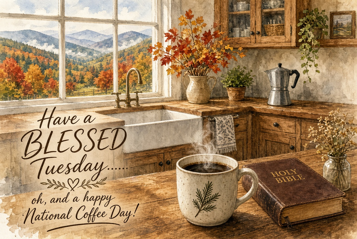 PrairieMom71's tweet photo. #TuesdayBlessing #NationalCoffeeDay https://t.co/aRBclTXXap