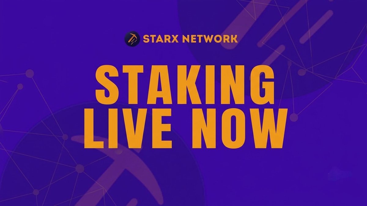StarXCoreTeam's tweet photo. 📢 StarX Network – STRX Staking Is Now Live! 🚀

We are excited to officially announce that STRX Staking is now live inside the StarX Network application! 🔒

This new feature allows eligible users to stake their STRX for a selected period and earn staking rewards based on the chosen staking plan.

📲 Update Required

To access the Staking feature, please update your StarX Network app to the latest Version 31 through the Google Play Store.

🔐 Available Staking Plans

Choose the staking duration that best suits your strategy:

⏳ 30 Days → 12% APY
⏳ 90 Days → 18% APY
⏳ 180 Days → 26% APY

⚠️ Important Staking Rules

• Users can select one staking plan at a time.
• Multiple staking plans cannot be active simultaneously.
• Staking rewards must be claimed manually each day.
• Daily reward claiming becomes available at 5:00 AM UTC.
• Make sure to claim your available rewards each day.
• The selected staking period must be completed according to the applicable staking terms.

🚀 How to Access Staking

1. Update the StarX Network app to Version 31.

2. Open the StarX Network app.

3. Navigate to the Staking section.

4. Select your preferred staking duration.

5. Stake your STRX to participate.

We encourage all users to carefully review the staking terms inside the app before selecting a plan.

Thank you for your continued support as we continue expanding the StarX Network ecosystem.

🔒 Stake STRX. Participate. Grow with StarX Network.

🔗 Official Resources

📲 Google Play Store:
https://t.co/jBp1414gaz

📄 Whitepaper:
https://t.co/c5msTkWHyh

— StarX Network Team 🚀